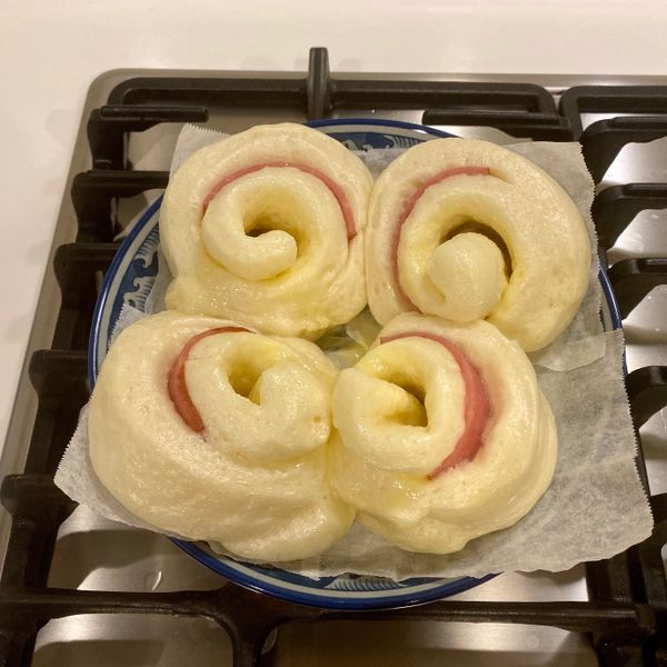 👩‍🍳爆漿起士鮮奶饅頭：Yufang Lu 一起做