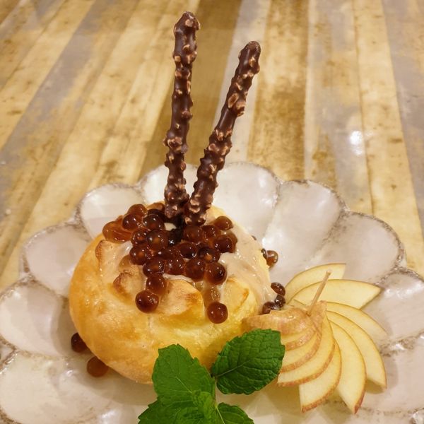 爆漿珍奶餐包【麥典實作工坊麵包專用粉】：劉昭瑩 一起做