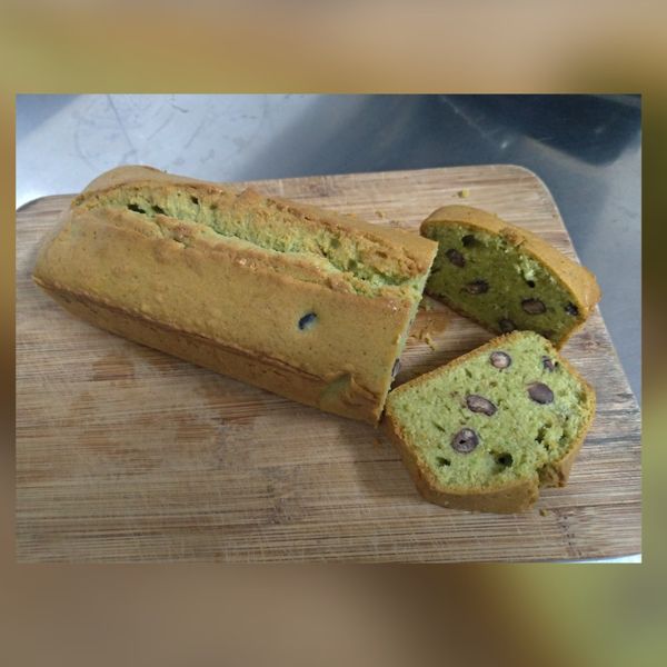 抹茶磅蛋糕 : 承一起做
