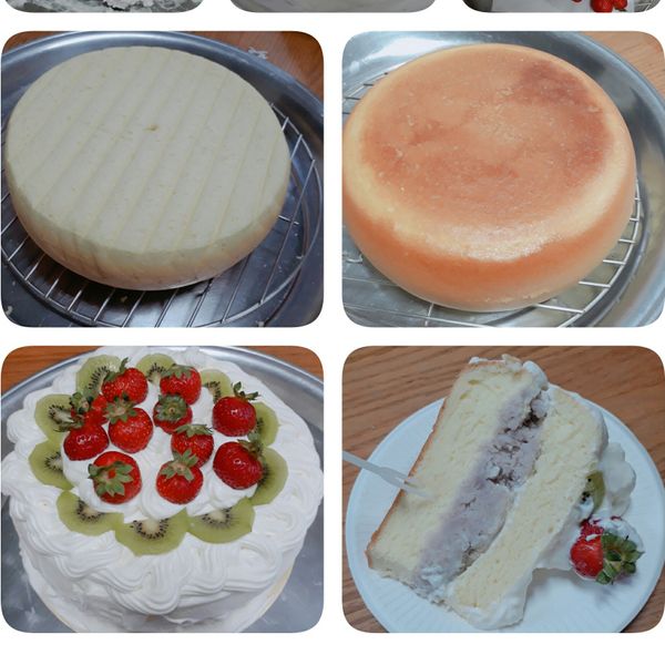 電子鍋做草莓蛋糕 : 蔡珮藝一起做