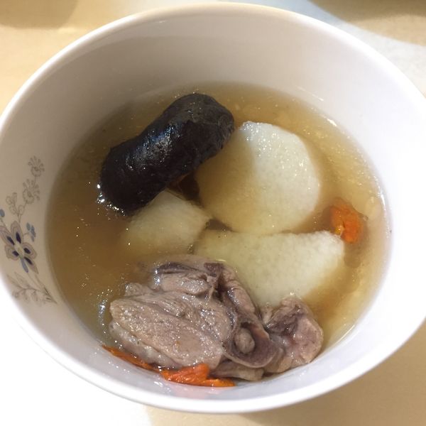 感冒雞湯😷山藥蒜頭雞湯 : kiki一起做