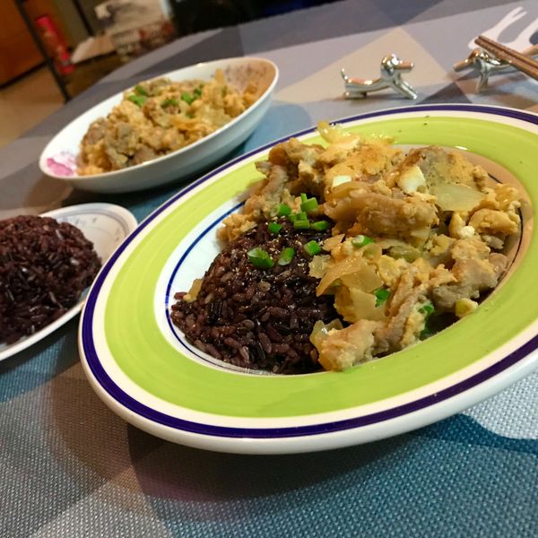 【Lin 桑食堂】薑汁豬肉丼：nana 一起做