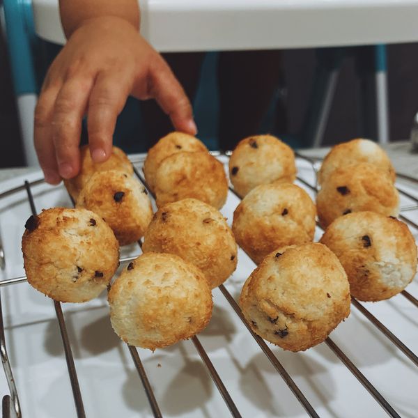 椰絲煉乳球【氣炸鍋版】:連小乃 一起做