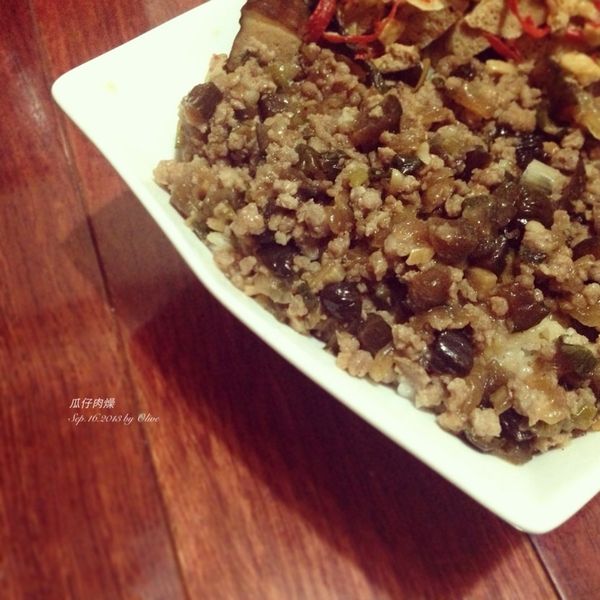 【烹飪】瓜仔肉燥：郭蛋頭 一起做