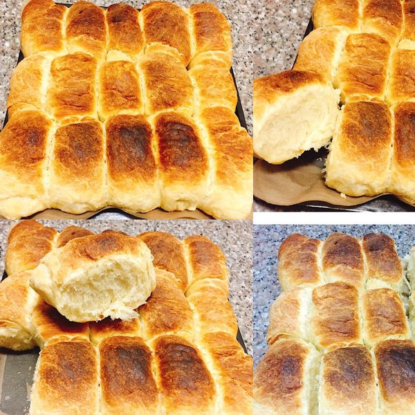 超軟奶香麵包 : 古靚亘一起做