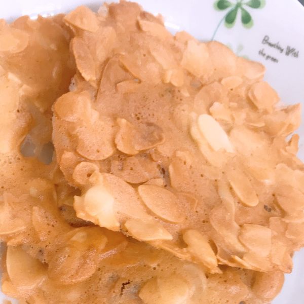 幸福的杏仁瓦片（全蛋） : 豐溱羚一起做