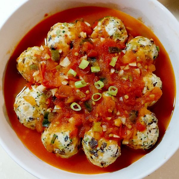 低脂高纖雞肉丸：Jean Wu🥰 一起做