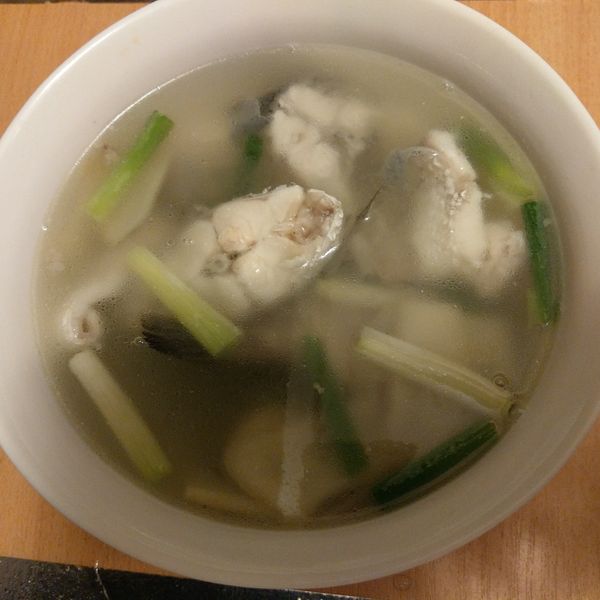 鱸魚湯 : 小星一起做