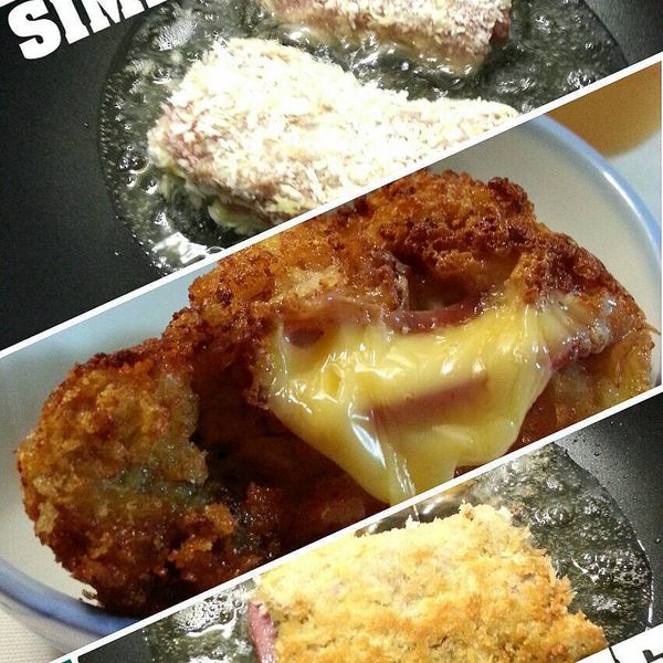 ღ小吟愛做菜ღ  藍帶起司豬排：Wendy 一起做