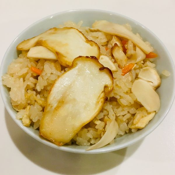 日式松茸炊飯：Elaine Lai 一起做