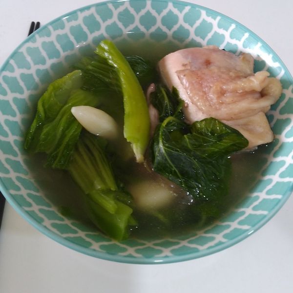 一點都不苦的刈菜雞湯！：Egg Chiang 一起做