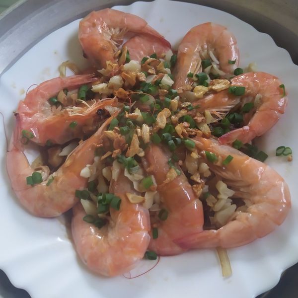 蒜蓉粉絲蒸蝦 : 陳旆萱一起做