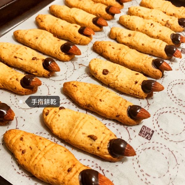 萬聖節🎃巫婆手指餅乾 : S90320029一起做