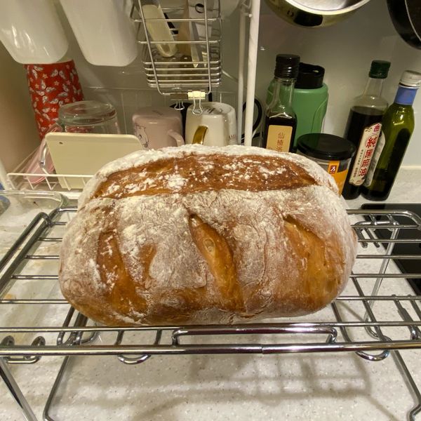 免揉歐式麵包 : 黃郁晴一起做