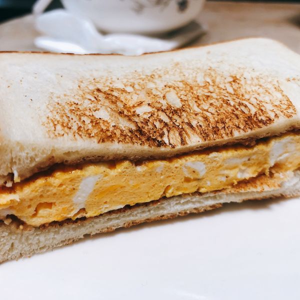 花生醬厚蛋三明治 : Jean Yan Chen一起做