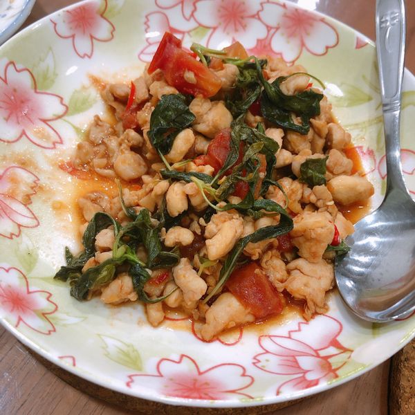 泰式打拋豬～馬上扒完二碗飯！ : 王語辰一起做