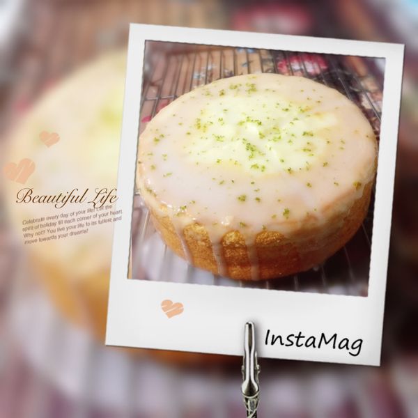 檸檬糖霜戚風蛋糕(6吋):Yilin Chou 一起做