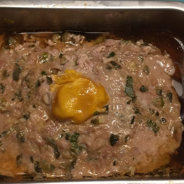 瓜仔蒸肉。電鍋料理：大牌 一起做