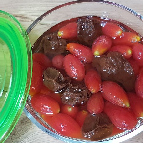 梅漬小番茄：劉苹 一起做