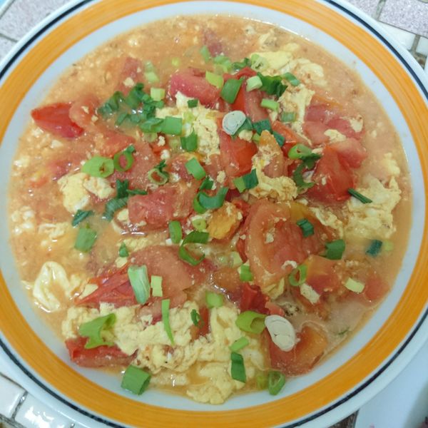 蕃茄炒嫩蛋-口感滑順軟嫩 : Michelle Lin一起做