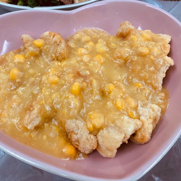 港式粟米斑塊【簡易家常菜】 : Cathythy Lam一起做