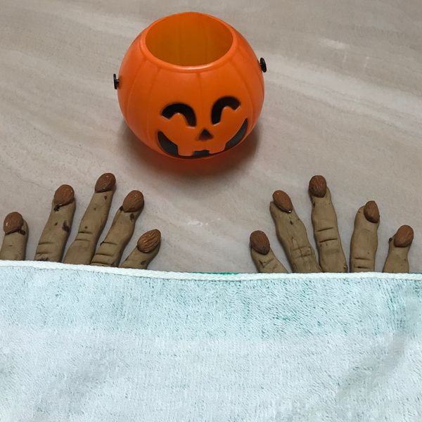 [萬聖節]~巫婆手指餅乾：小乖江 一起做