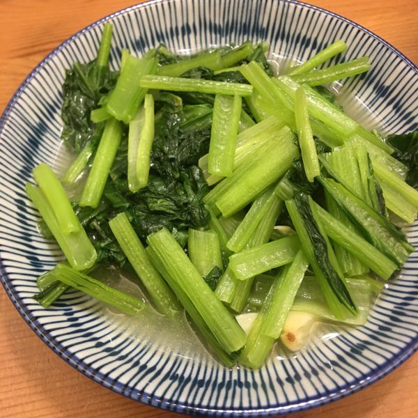 蒜香炒油菜：Jean Ke 一起做