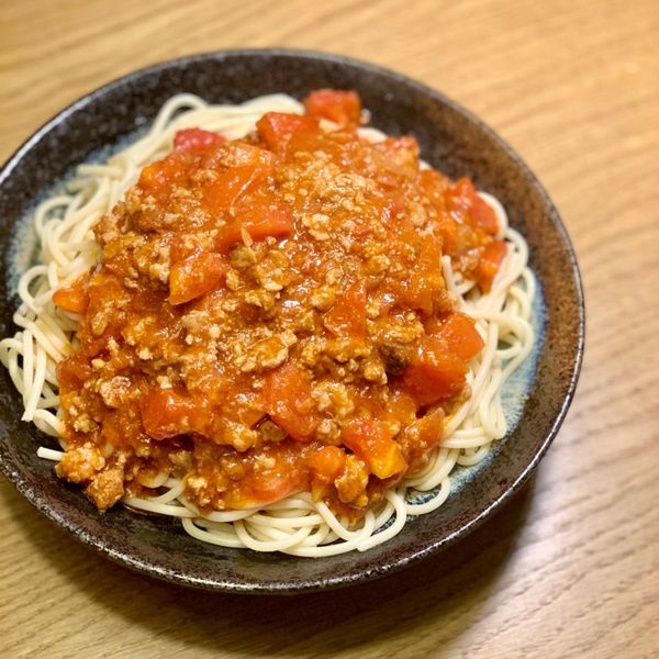 番茄肉醬義大利麵 : HY一起做