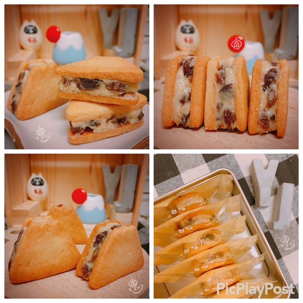 蘭姆葡萄餅乾 (附影片) : 桃艾比一起做