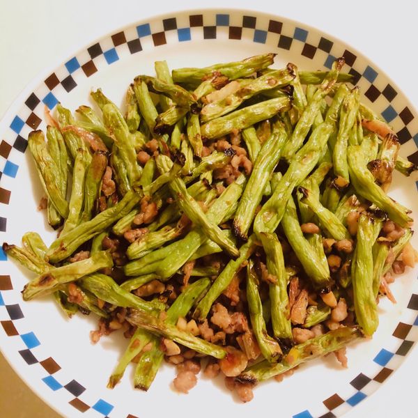 乾扁四季豆 : Elaine Lo一起做