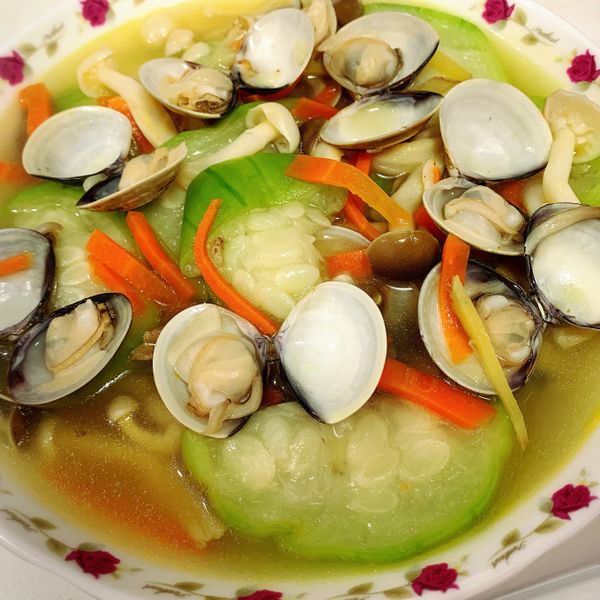 夏季料理❤️ 絲瓜蛤蜊：王小琦 一起做