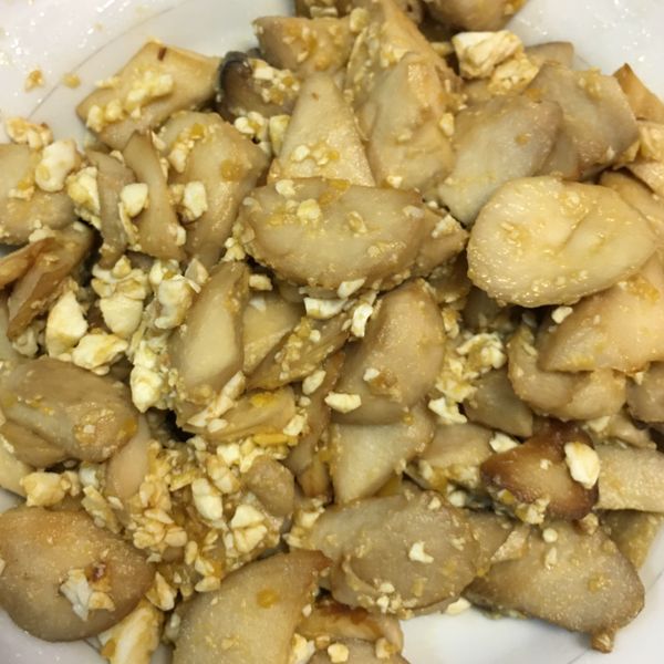 金沙杏鮑菇～五分鐘家常菜 : J.h. Yang一起做