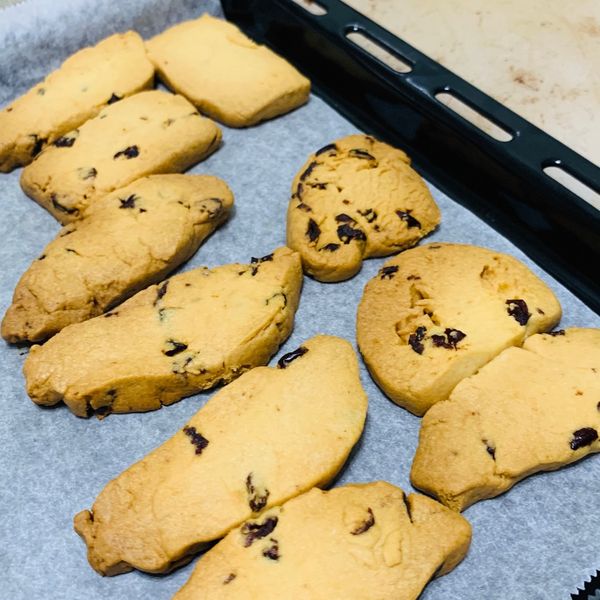 蔓越莓餅乾：陳妙娟 一起做