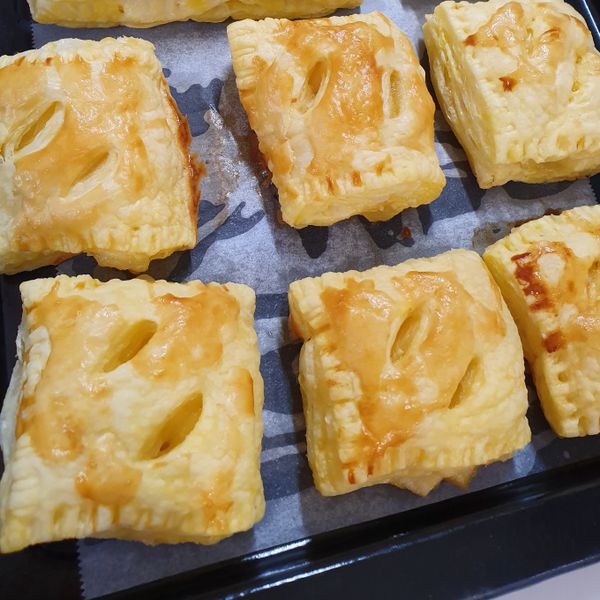 酥皮蘋果派 : Zih一起做