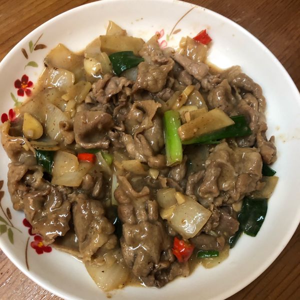 蔥爆牛肉 : Michelle 一起做