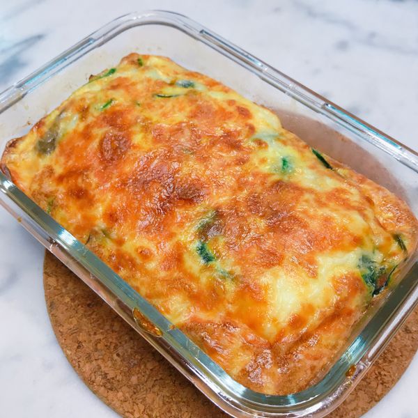 菠菜烘蛋：Yiwen  Lin 一起做