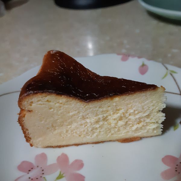 巴斯克鹹蛋乳酪蛋糕-氣炸鍋版：Lillian 一起做