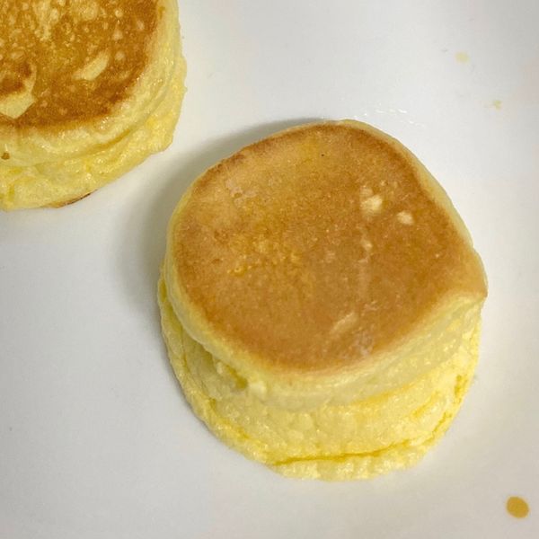 ［四種材料］日式舒芙蕾鬆餅［寶寶食譜］ : Chuan Wang一起做