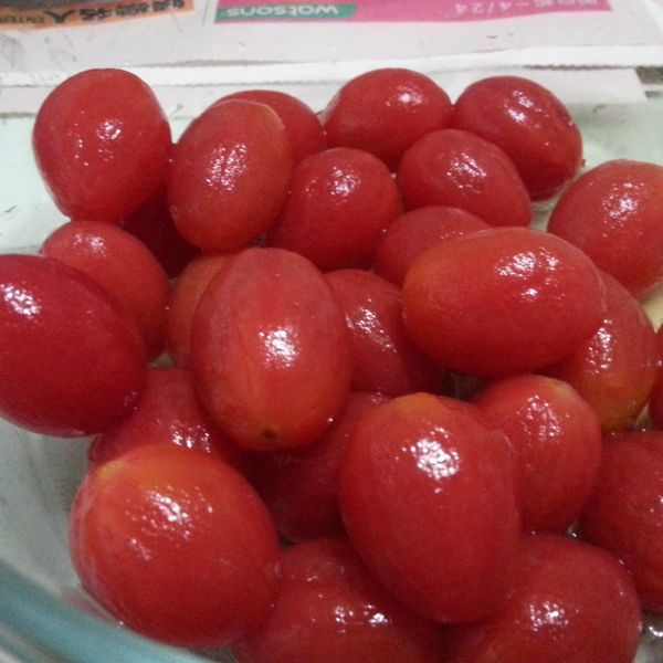 梅漬小番茄。滋味酸甜真開胃：林沛吟 一起做