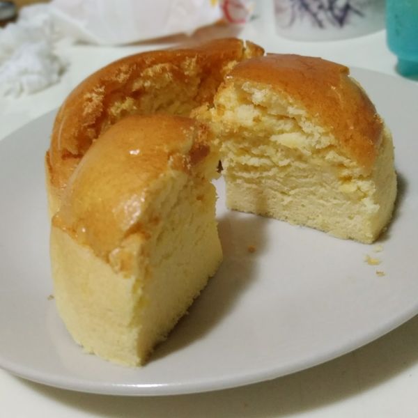 氣炸鍋版·海綿蛋糕 : 燕淇一起做