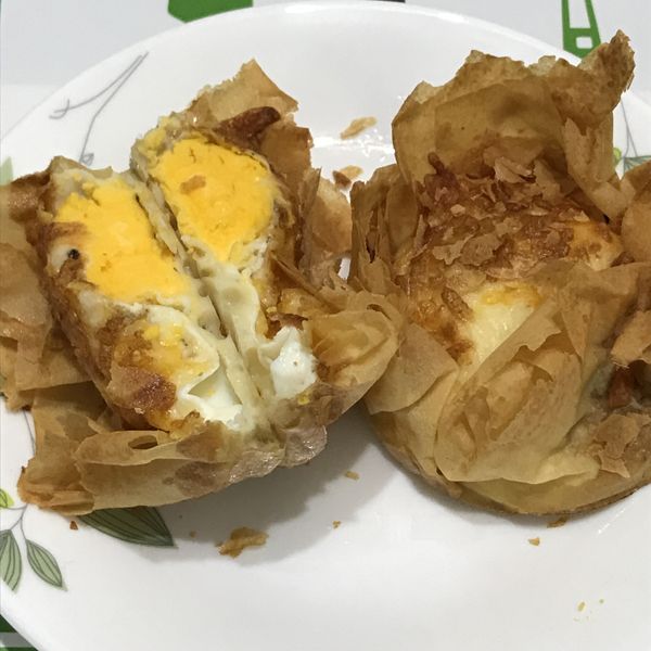 氣炸鍋料理-千張蛋撻：Chun Lin 一起做