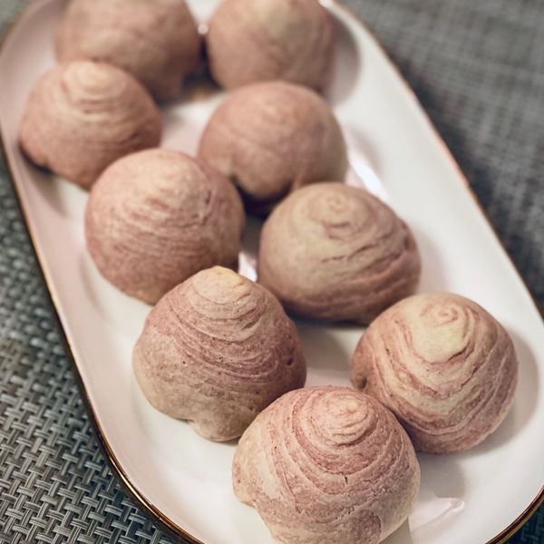 《應景中秋》芋頭螺旋酥：Alison Man 一起做