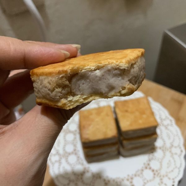 🍪蘇打餅乾芋泥餅 🍪 : 小惠兒一起做