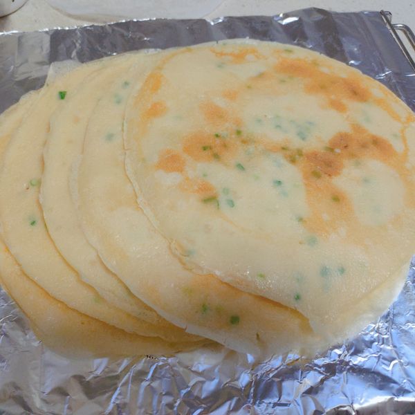 手工蛋餅皮 : Leem一起做