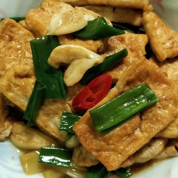 無敵下飯家常菜~蔥燒豆腐!(影片食譜) : 廖雅雲一起做