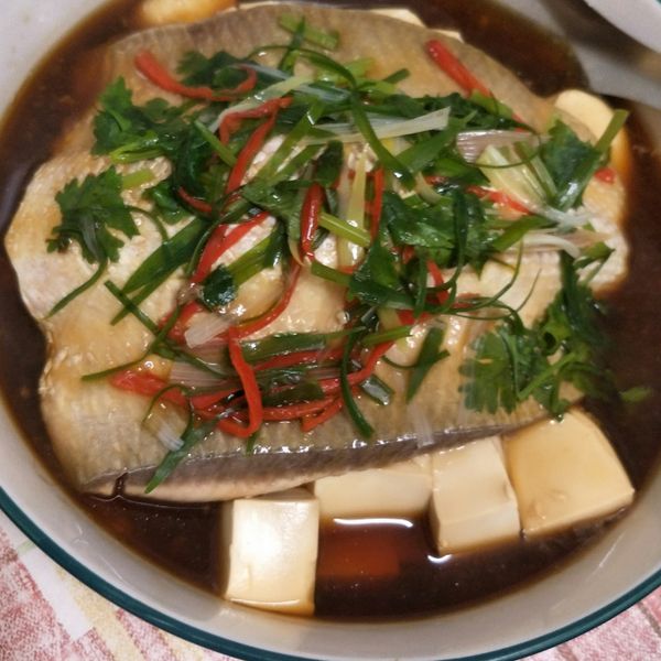 虱目魚肚豆腐蒸：喵屁屁 一起做