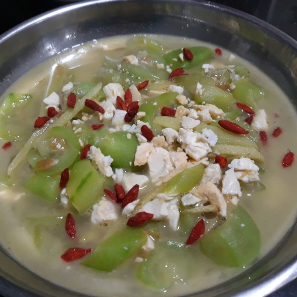 鹹蛋絲瓜 : Jacqueline Cho一起做