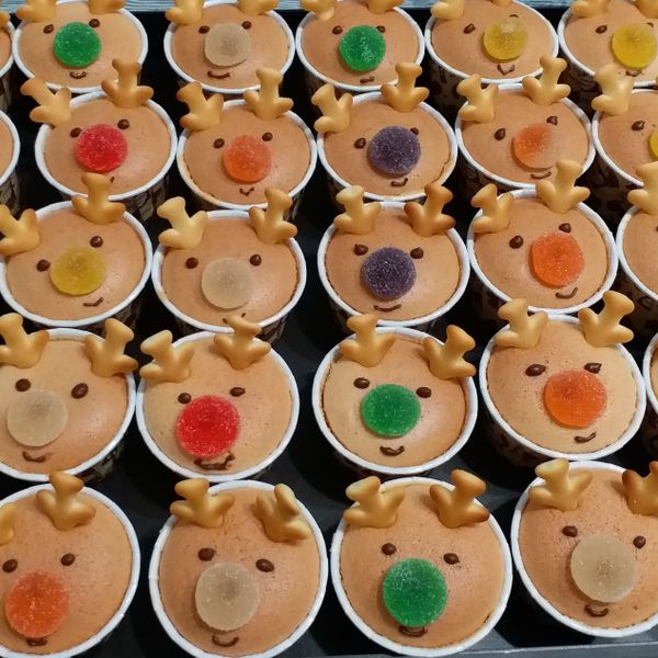 雙倍製作戚風杯子蛋糕（18杯） : Rui Rui一起做