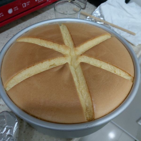 原味戚風蛋糕(8吋) : Rea Kao一起做