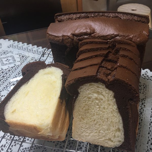 可可風味蛋糕土司 : 李小佳一起做